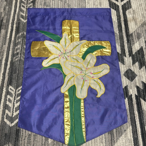 Other - Easter nylon flag approx 44”x28”